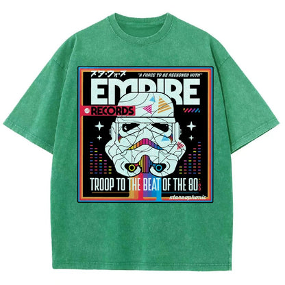 Troop to the Beats Vintage Distressed T-shirt