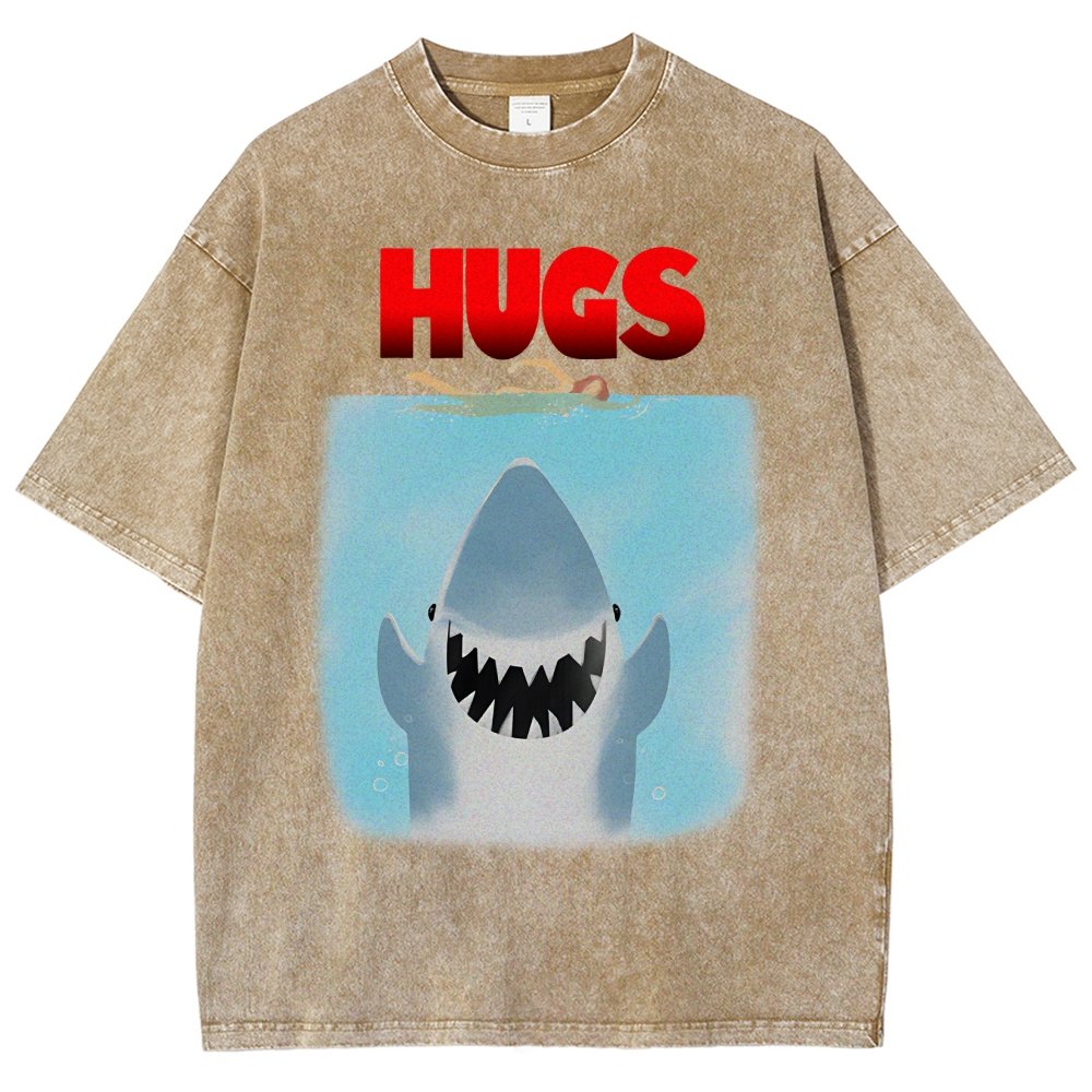 Hugs Vintage Distressed T-shirt