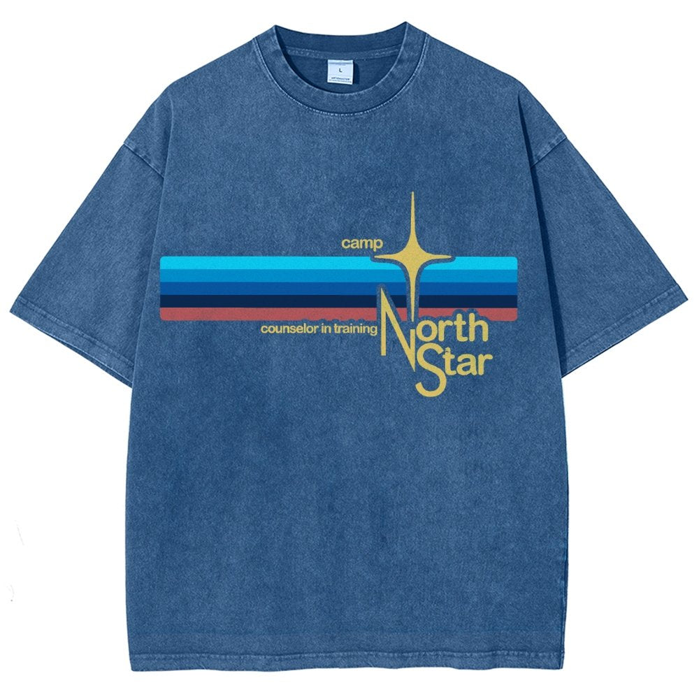 Camp North Star Vintage Distressed T-shirt