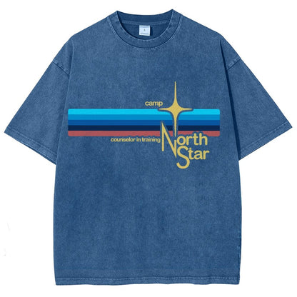 Camp North Star Vintage Distressed T-shirt