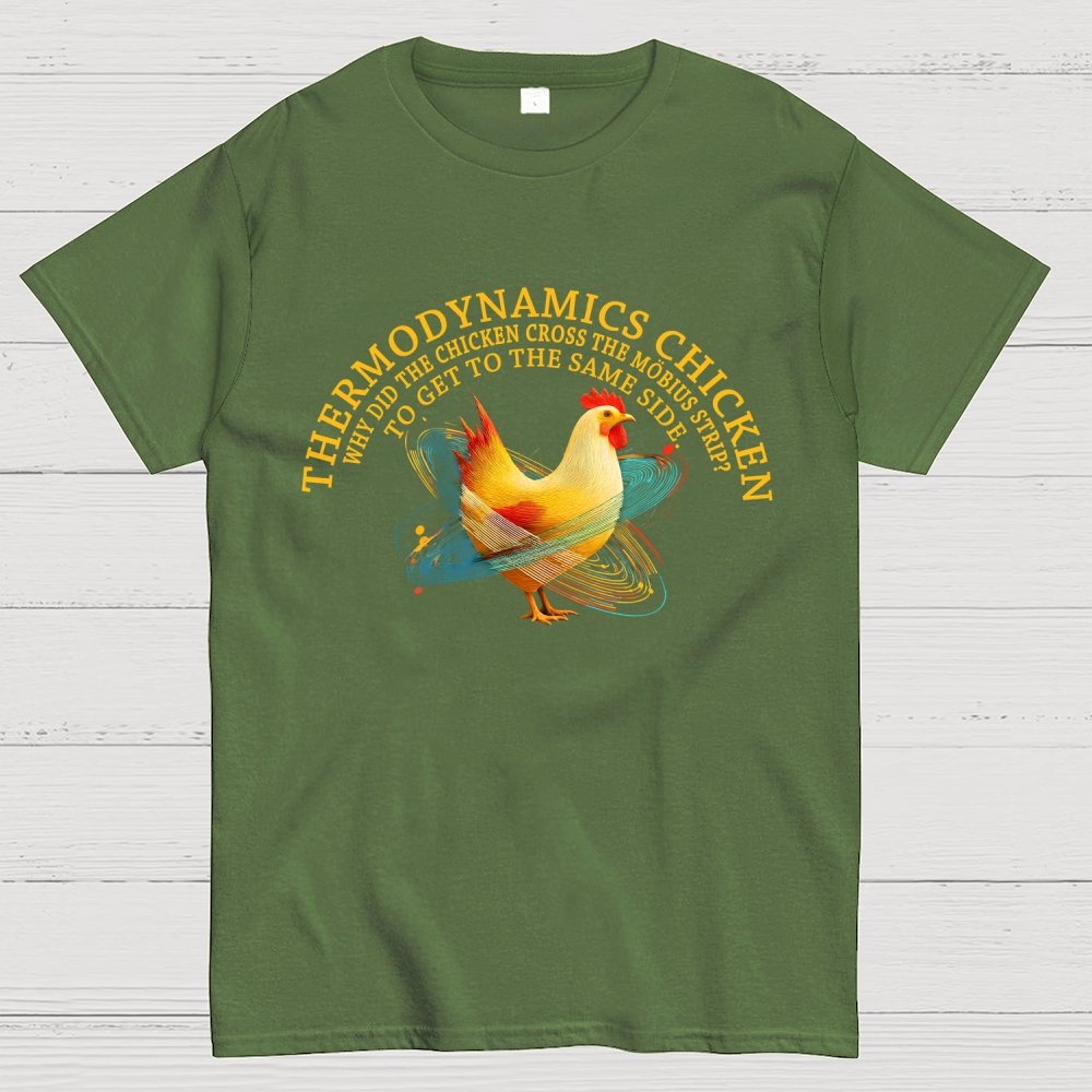Thermodynamics Chicken Geek T-Shirt