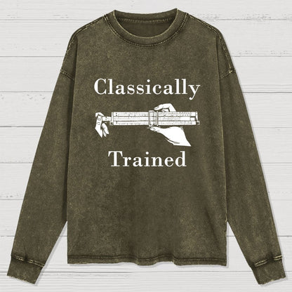 Slide Rule Classically Trained Washed Long Sleeve Tee