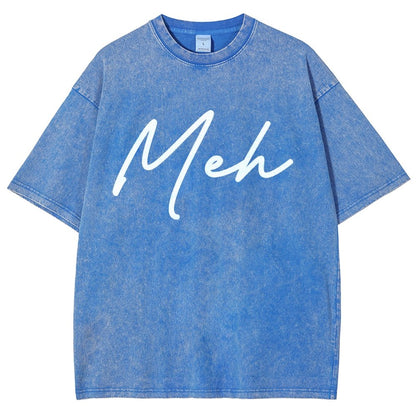 Meh Vintage Distressed T-shirt
