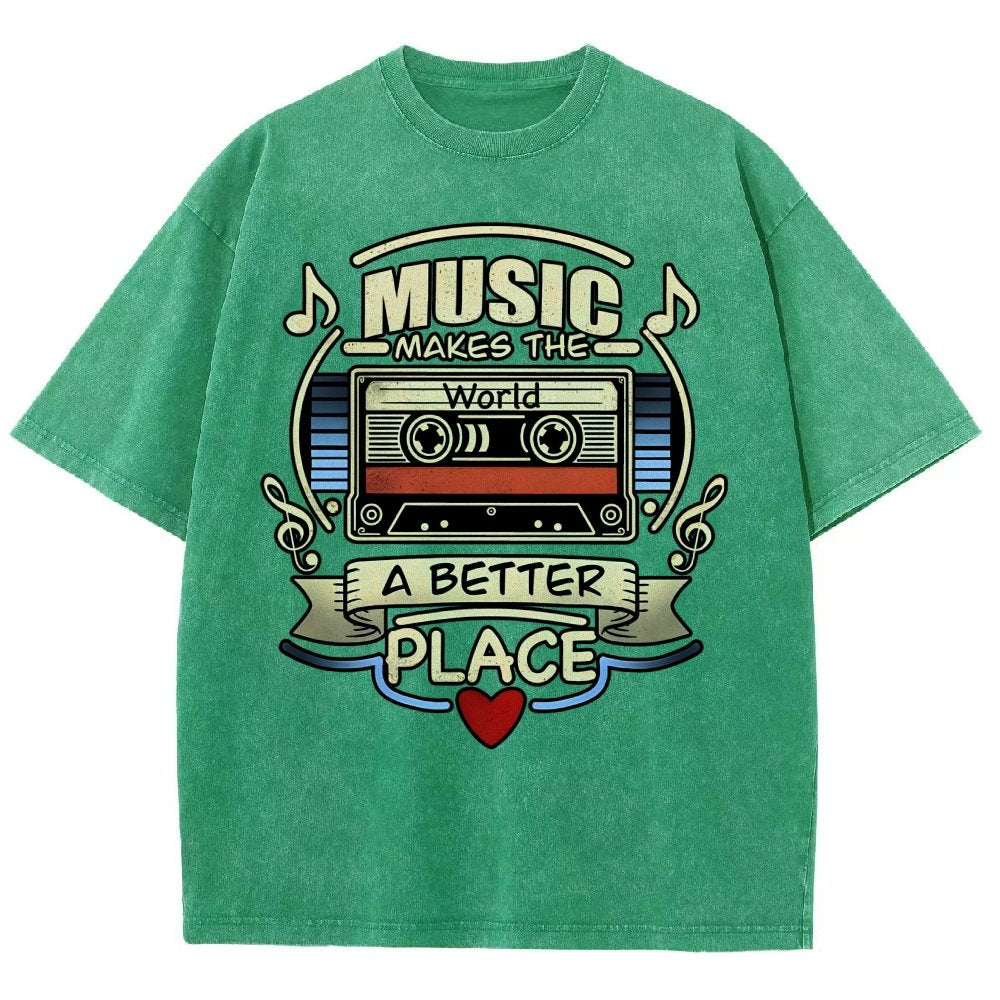 Music love Vintage Distressed T-shirt