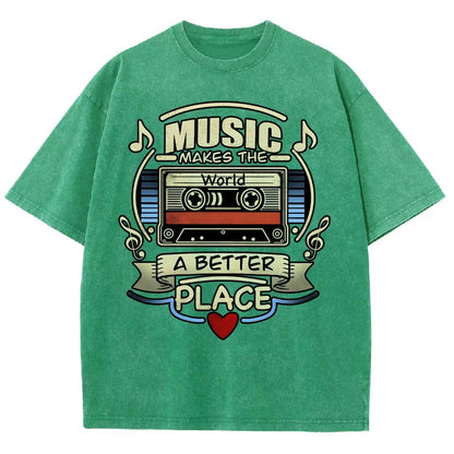 Music love Vintage Distressed T-shirt
