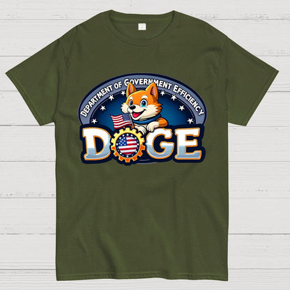 D.O.G.E-Department of Government Efficiency Geek T-Shirt