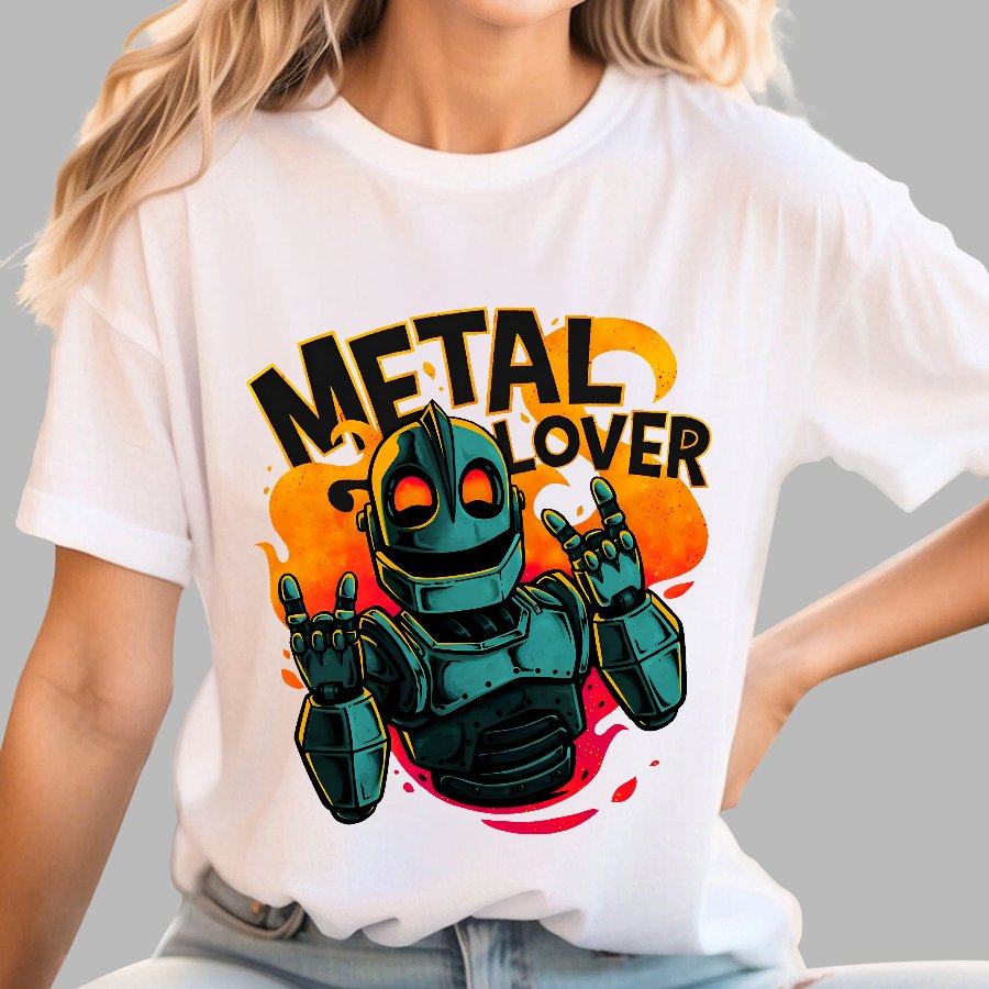 Giant Metal Lover Geek T-Shirt