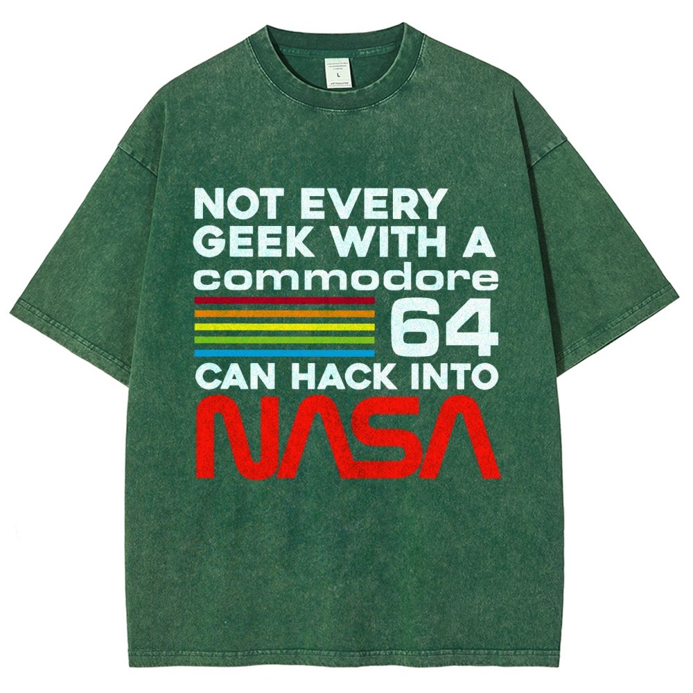 Geek Hack Vintage Distressed T-shirt