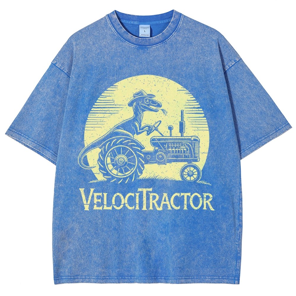 VelociTractor Vintage Distressed T-shirt
