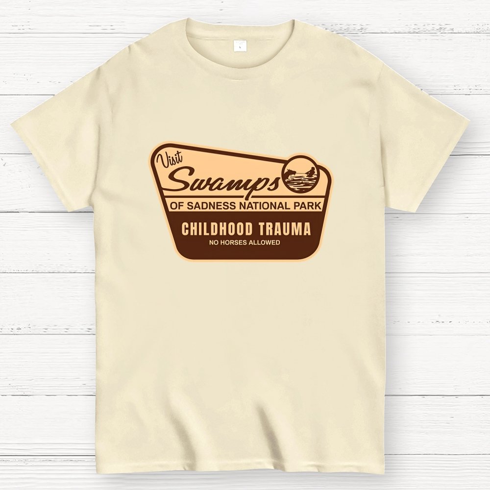 Mysterious Swamps National Park Geek T-Shirt