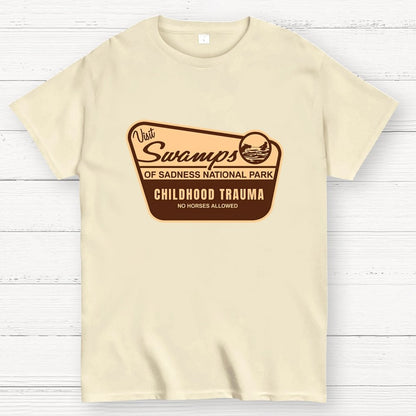 Mysterious Swamps National Park Geek T-Shirt