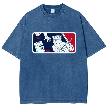 No-Pass League! Vintage Distressed T-shirt