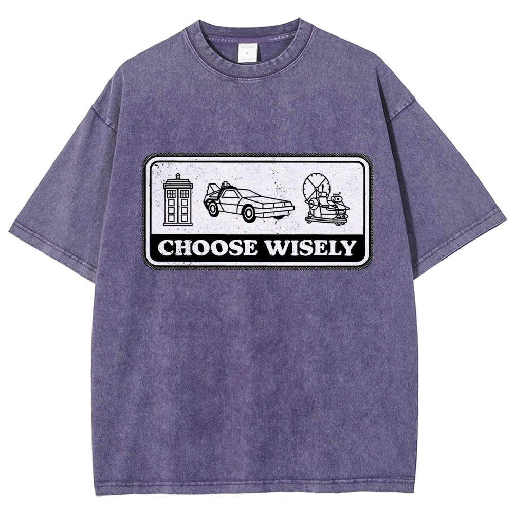 Temporal Dilemma Vintage Distressed T-shirt