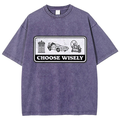 Temporal Dilemma Vintage Distressed T-shirt