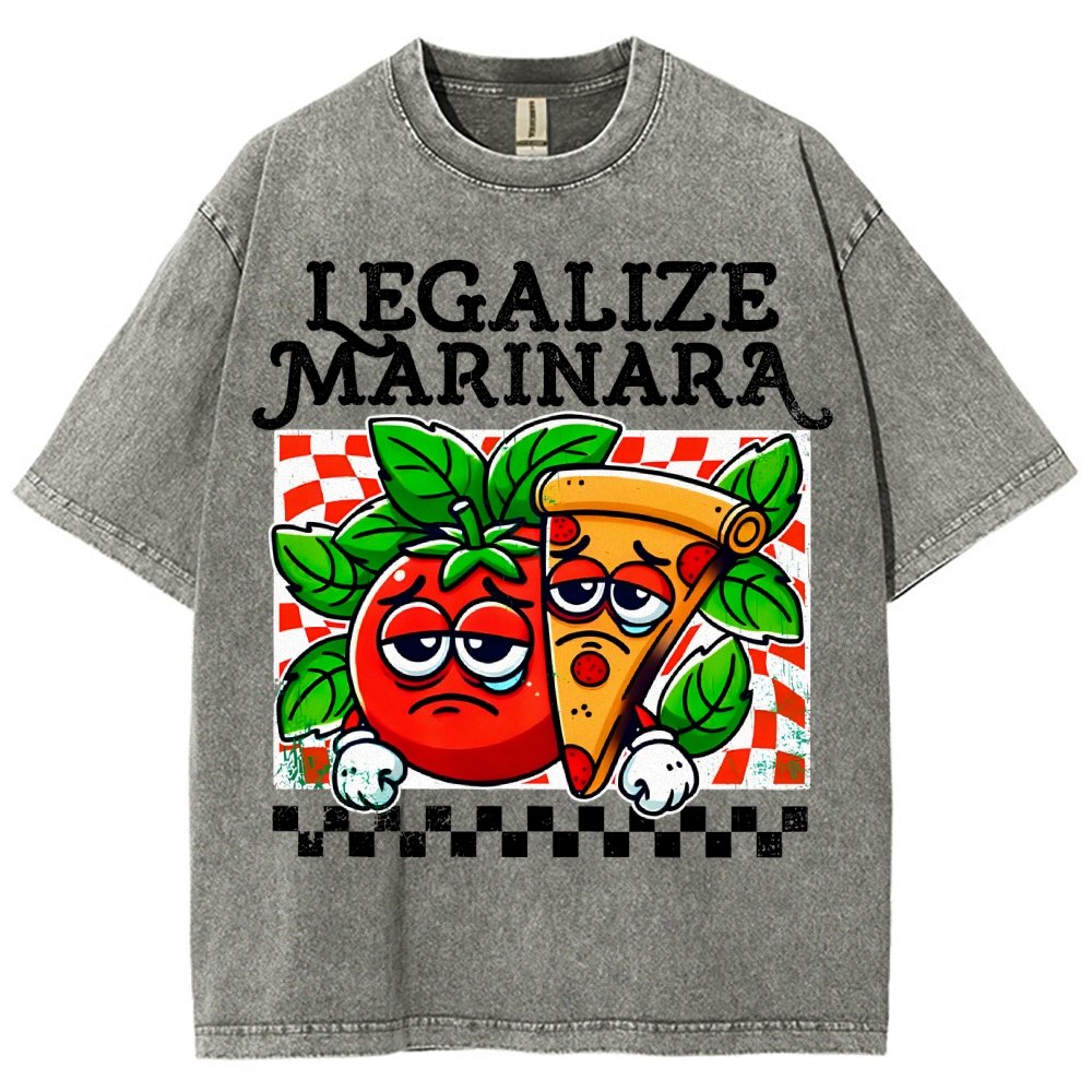 Legalize Marinara Vintage Distressed T-shirt