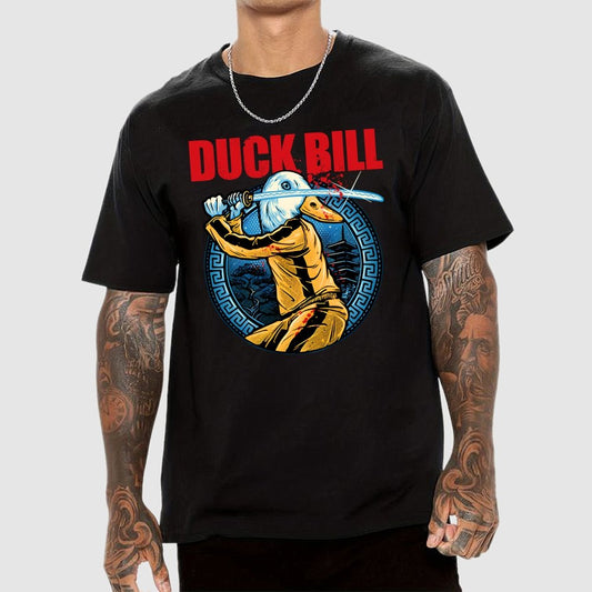 Chinese Kung Fu Duck Geek T-Shirt