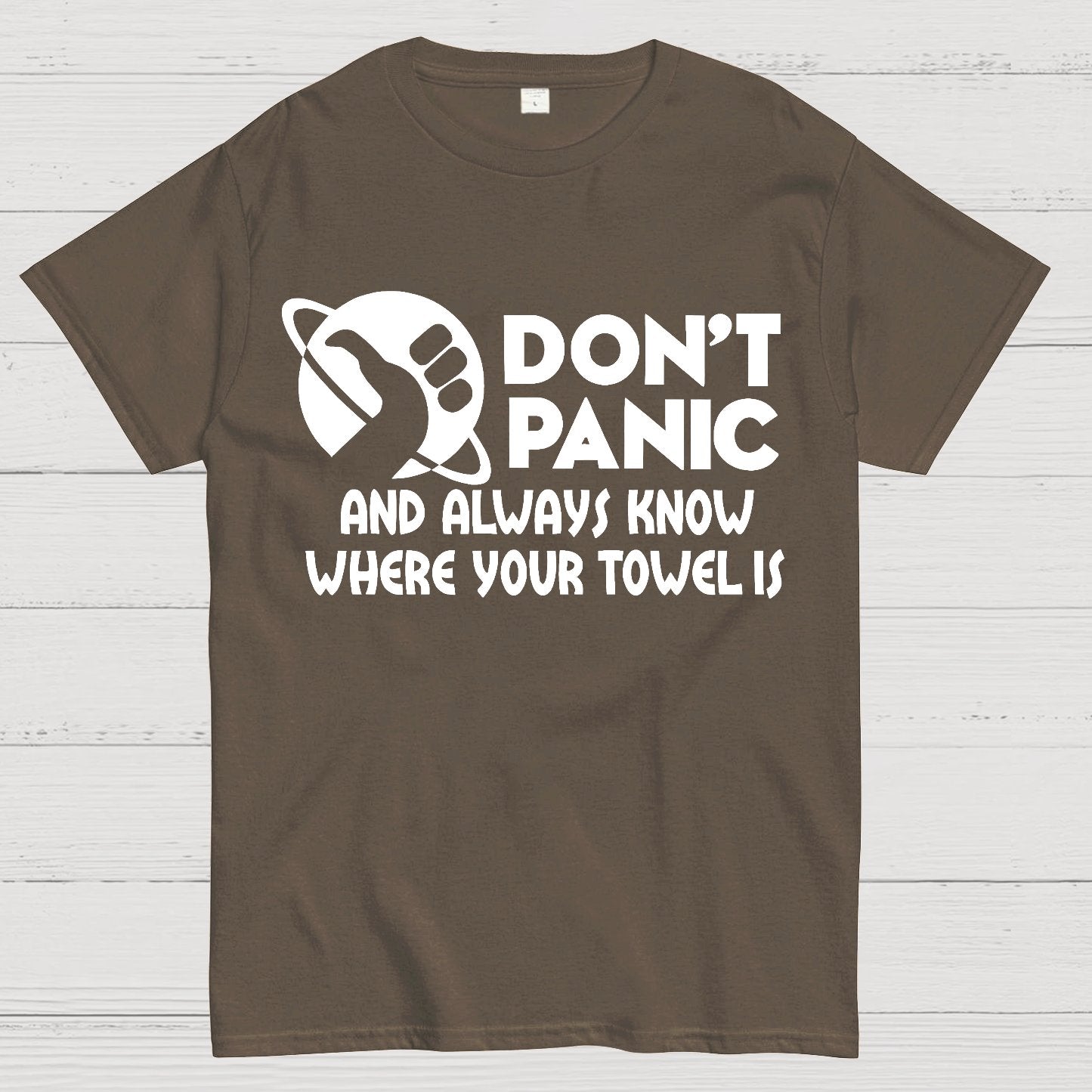 Don't Panic Geek T-Shirt