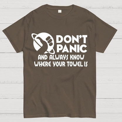 Don't Panic Geek T-Shirt