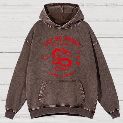 Lee Ho Fook Vintage Distressed Hoodie