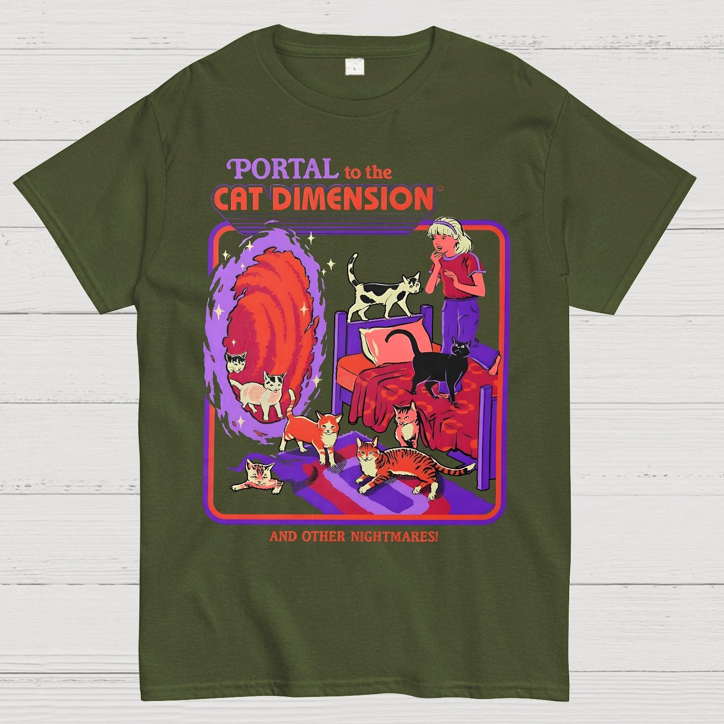 The Cat Dimension Geek T-Shirt