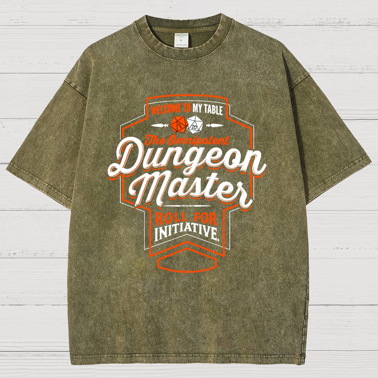 Welcome To My Table Vintage Distressed T-shirt
