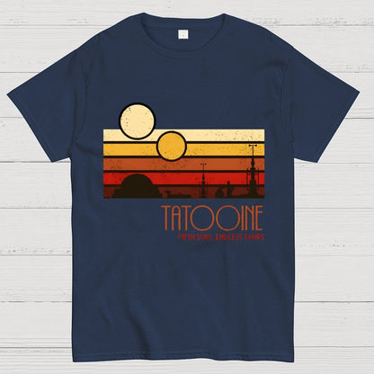 Double Suns Endless Dunes Geek T-Shirt