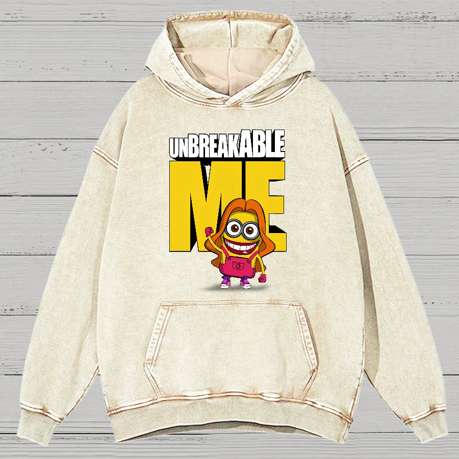 The Indestructible Me Vintage Distressed Hoodie