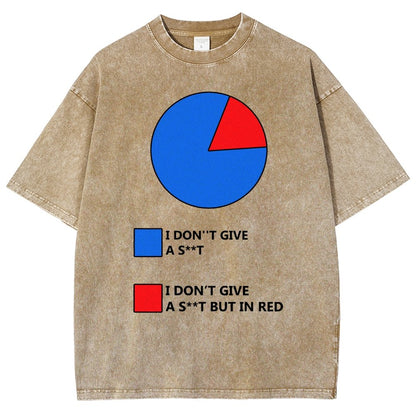 I Don't Give A S**t Vintage Distressed T-shirt
