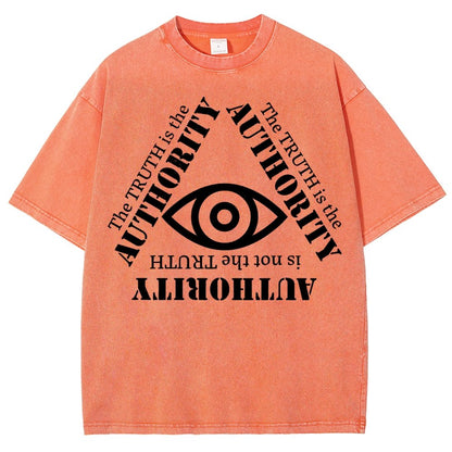 Truth Is The Authority Vintage Distressed T-shirt