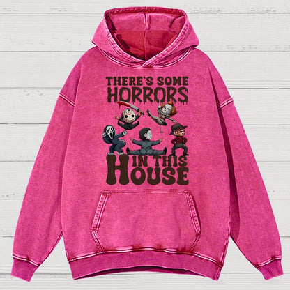 Halloween Horror Movies Vintage Distressed Hoodie