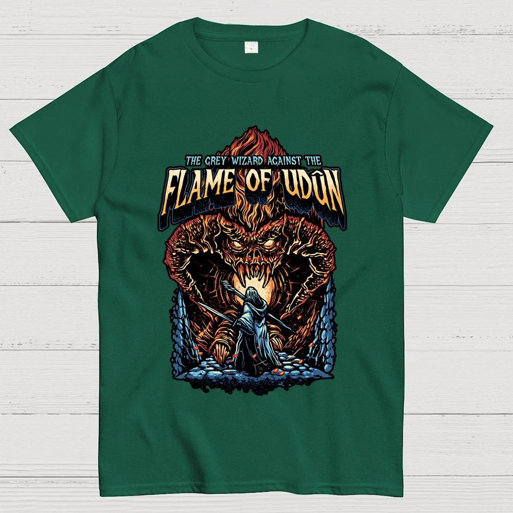 Wizard against the Flame Geek T-Shirt
