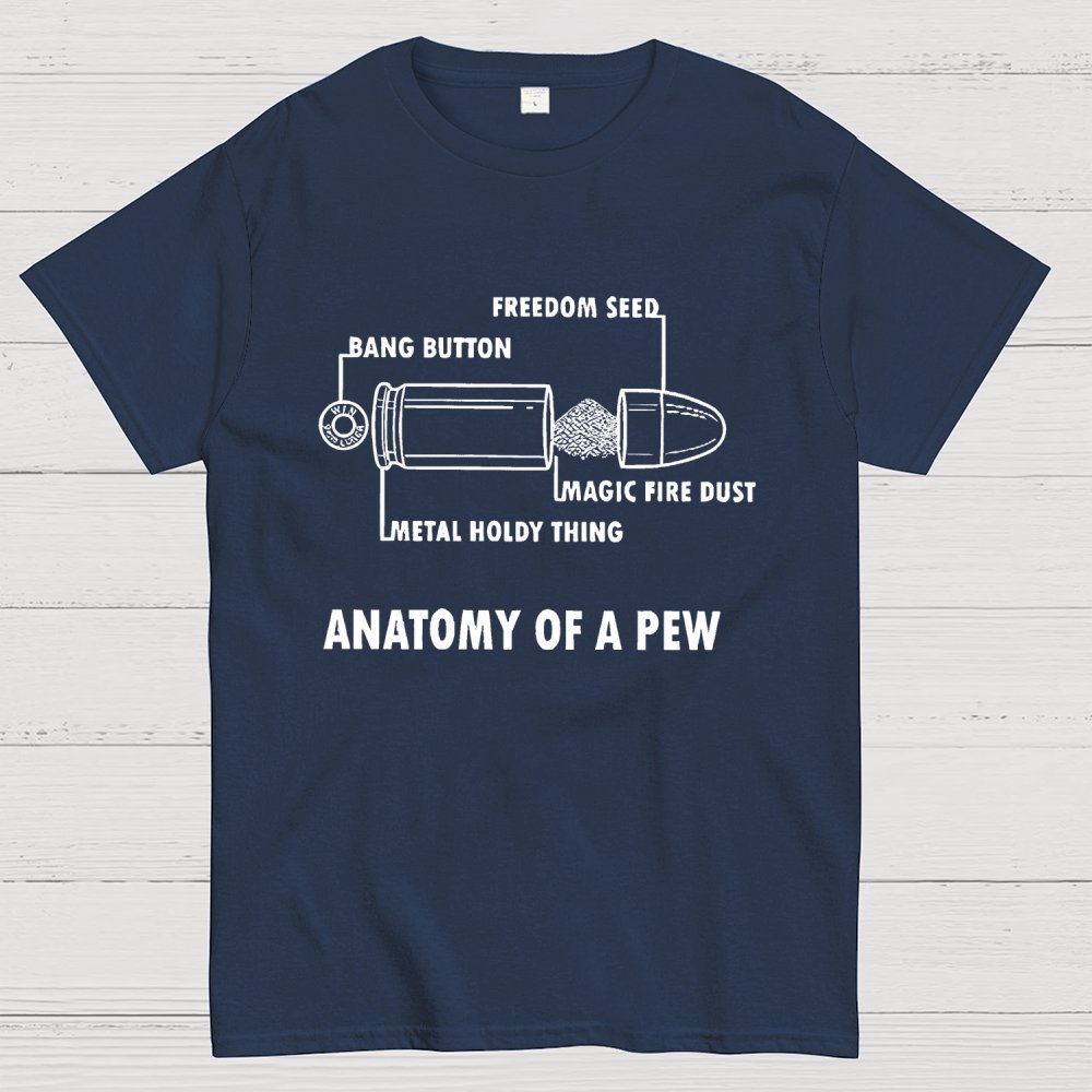 Anatomy Of A Pew Geek T-Shirt