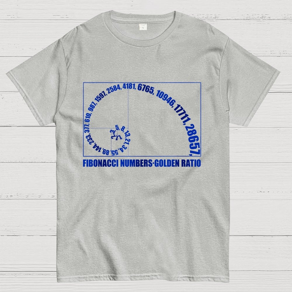 Fibonacci Numbers Golden Ratio Geek T-Shirt