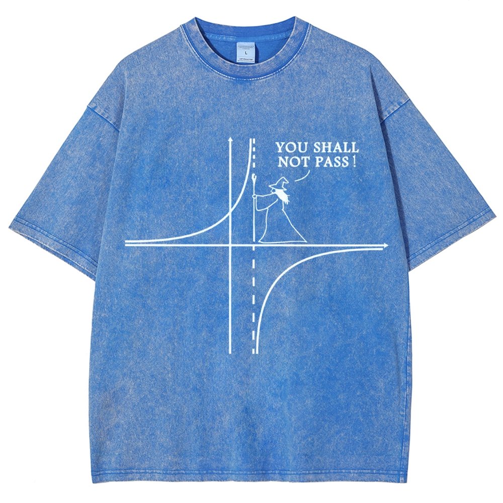 You Shall Not Pass Vintage Distressed T-shirt
