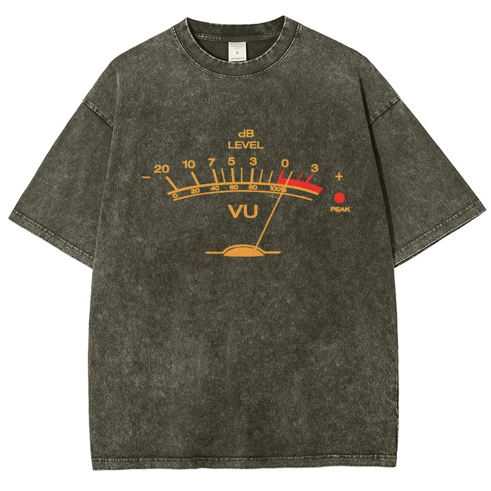 Vinyl Lovers Vintage Distressed T-shirt 2509000199