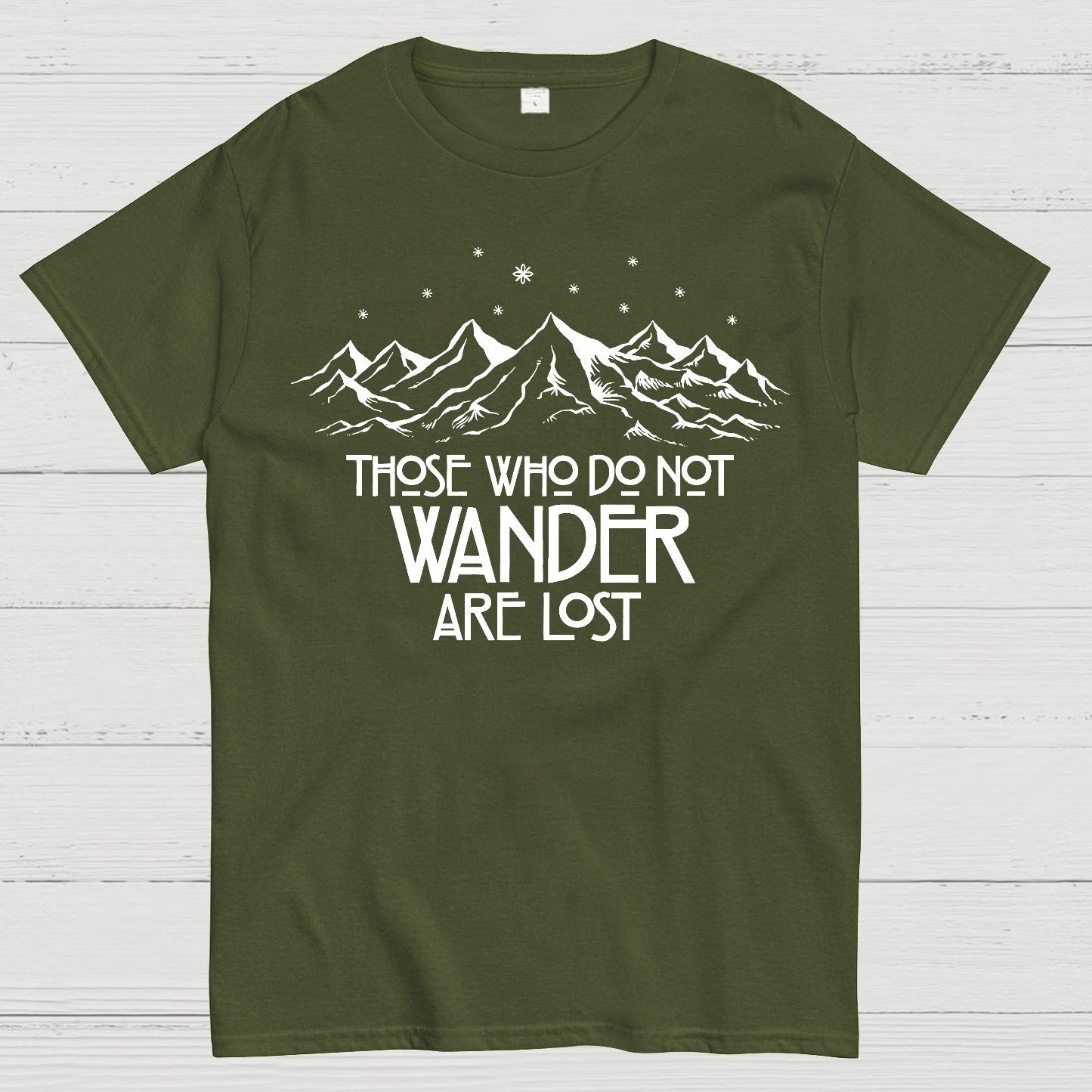 Those Who Do Not Wander Geek T-Shirt