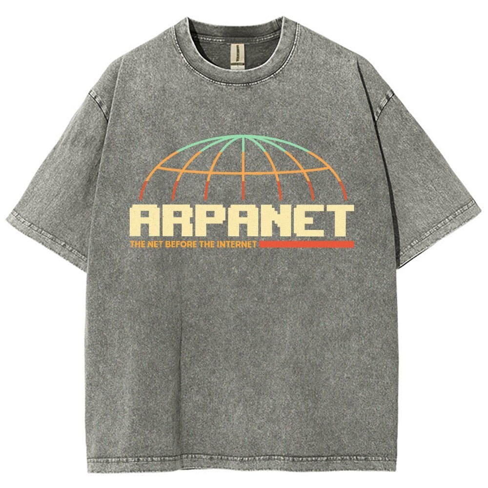 Retro Network Vintage Distressed T-shirt