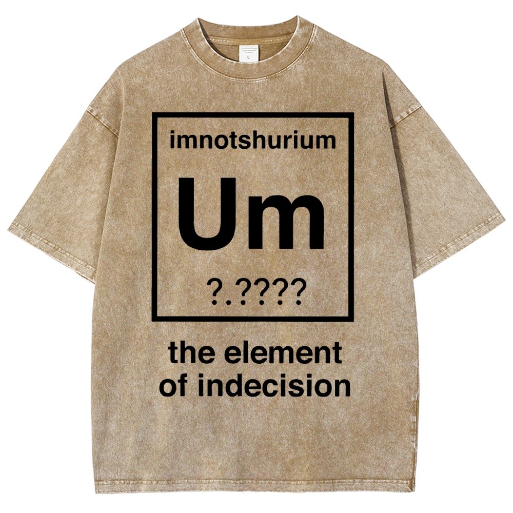 Element Of Indecision Vintage Distressed T-shirt