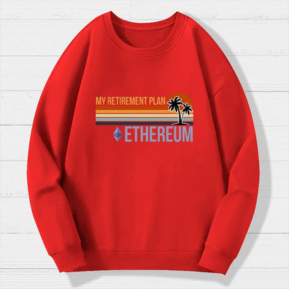 ETH Retirement Plan Geek Cotton Sweatshirt