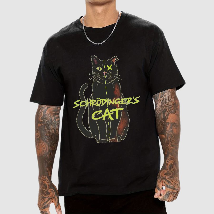 Schrödinger Cat Geeky T-Shirt