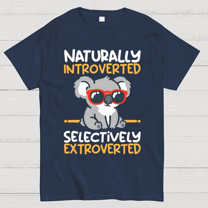 Selectively extrovert Unisex Geek T-Shirt