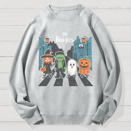 Funny Halloween Bootles Geek Cotton Sweatshirt