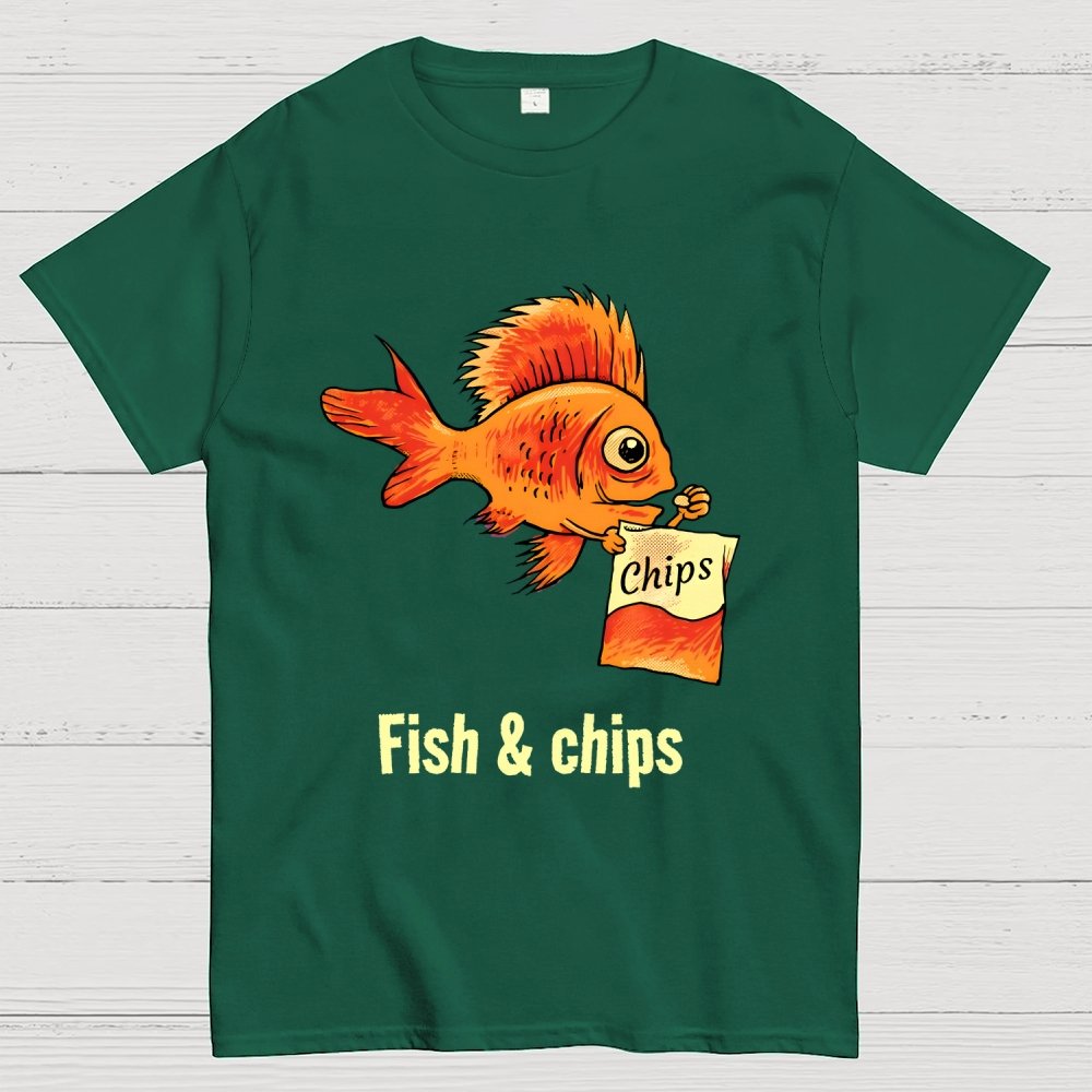 Fish & chips Geek T-Shirt