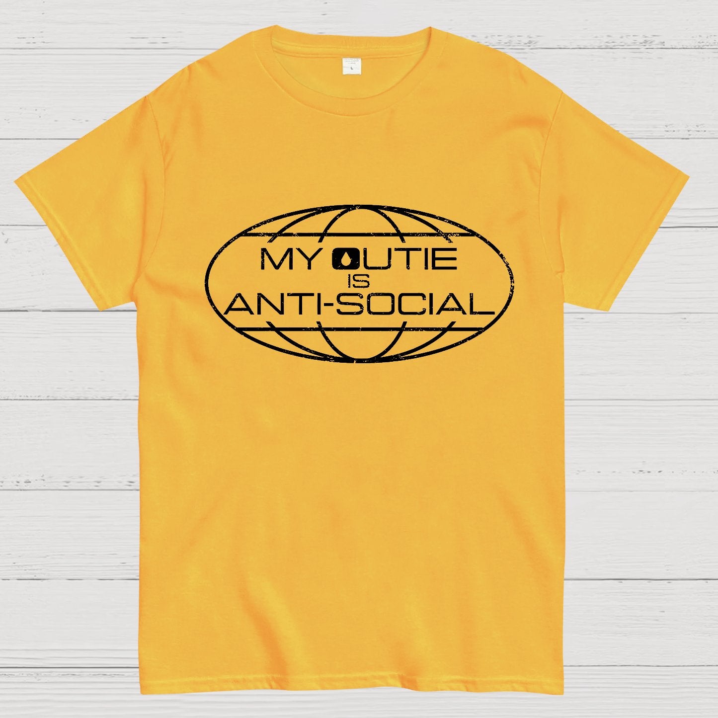 Antisocial Outie Geek T-Shirt