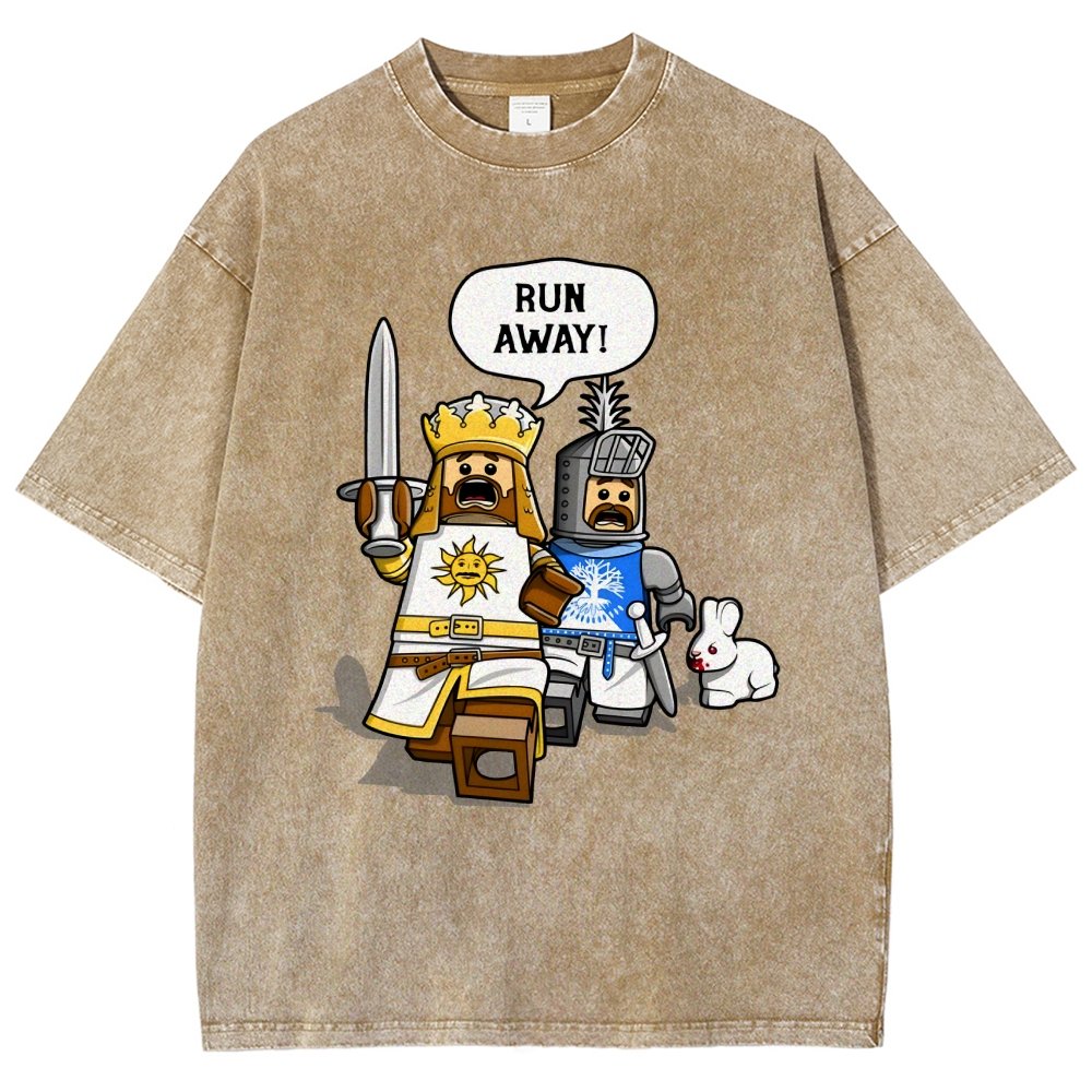 The Cowardly King Vintage Distressed T-shirt