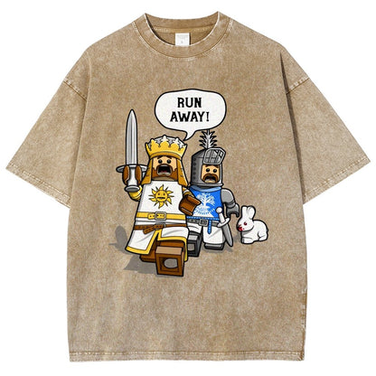 The Cowardly King Vintage Distressed T-shirt