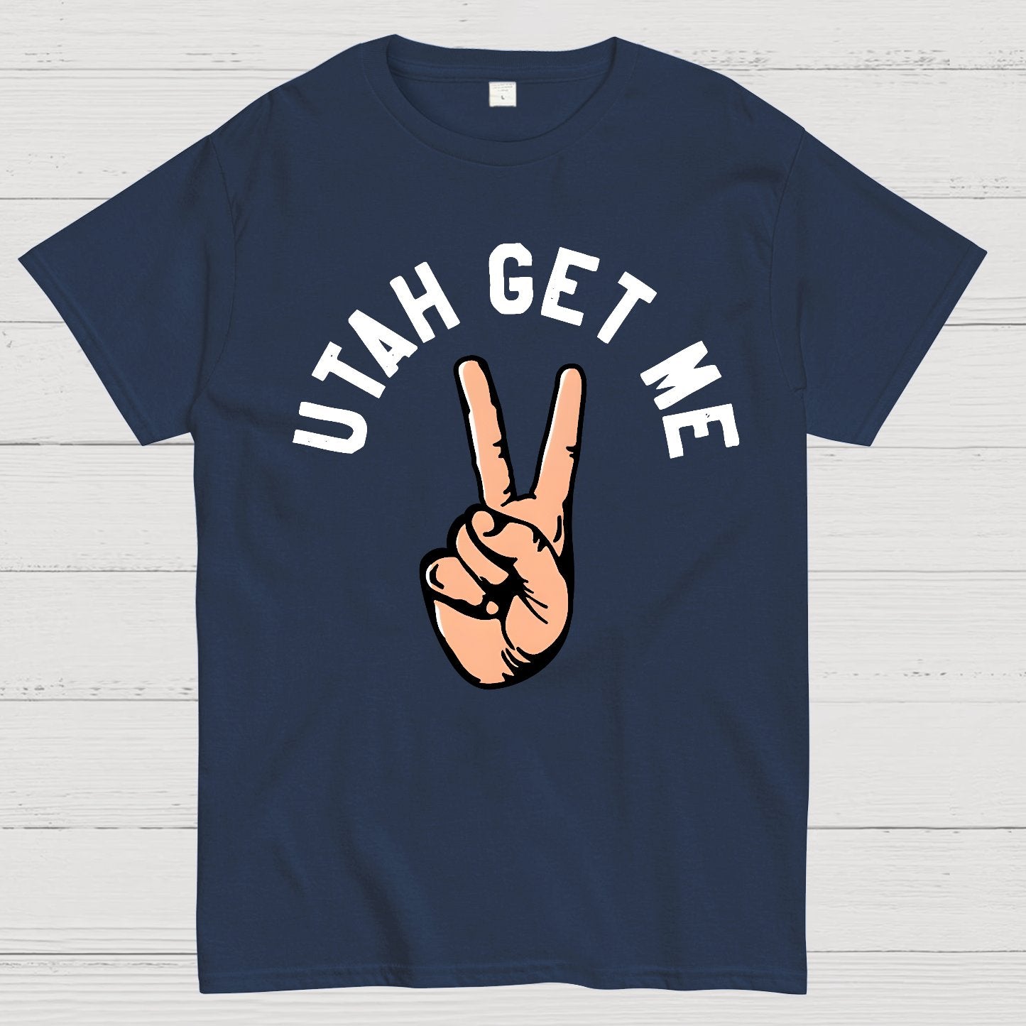 Utah Get Me Two Ocean Wave's Surf Shop Geek T-Shirt