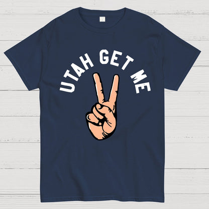 Utah Get Me Two Ocean Wave's Surf Shop Geek T-Shirt