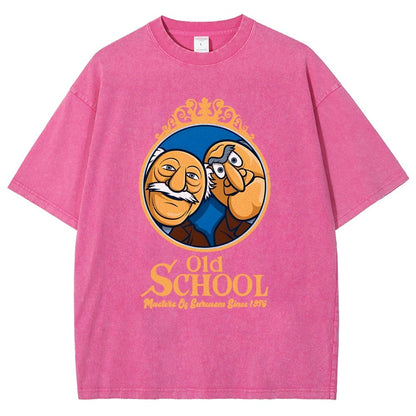 Old School Vintage Distressed T-shirt