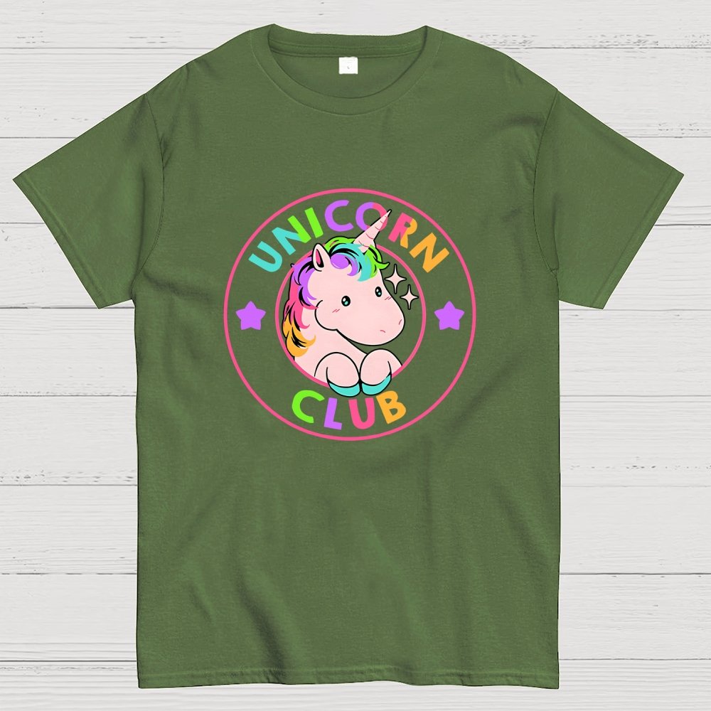Unicorn Kawaii Club Geek T-Shirt